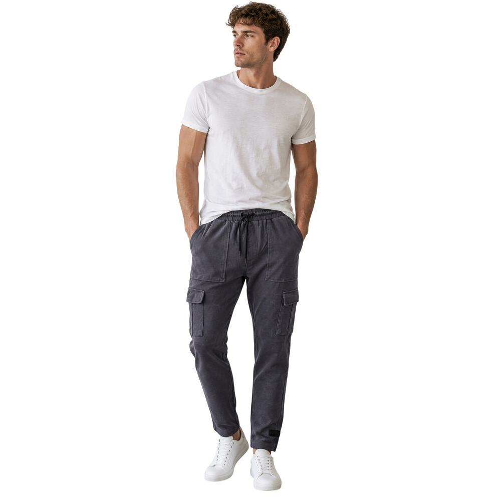 Alphalete Identity black joggers tie waist athletic performance sz S (?) Lounge